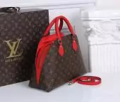 fashion bag louis vuitton solde rouge m41779 w33h24d14